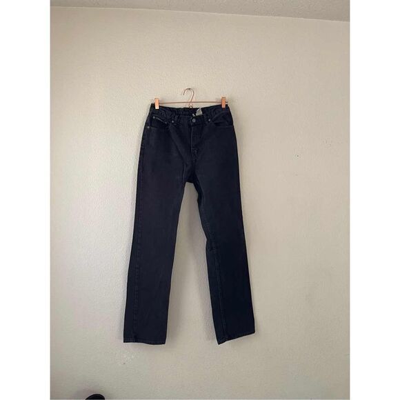 Vintage Calvin Klein straight leg black‎ jeans 29 - Picture 1 of 14